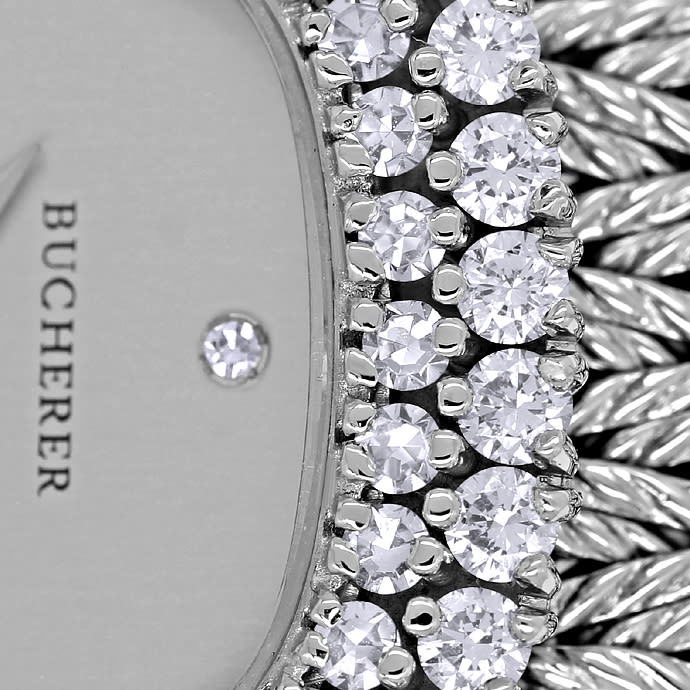 Foto 3 - Bucherer Damenuhr 1,57ct Diamanten in 18K Weißgold, U2601